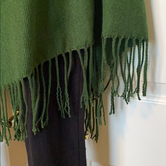 3 In 1 Solid Wrap Poncho Blanket Scarf - Picture 6 of 6